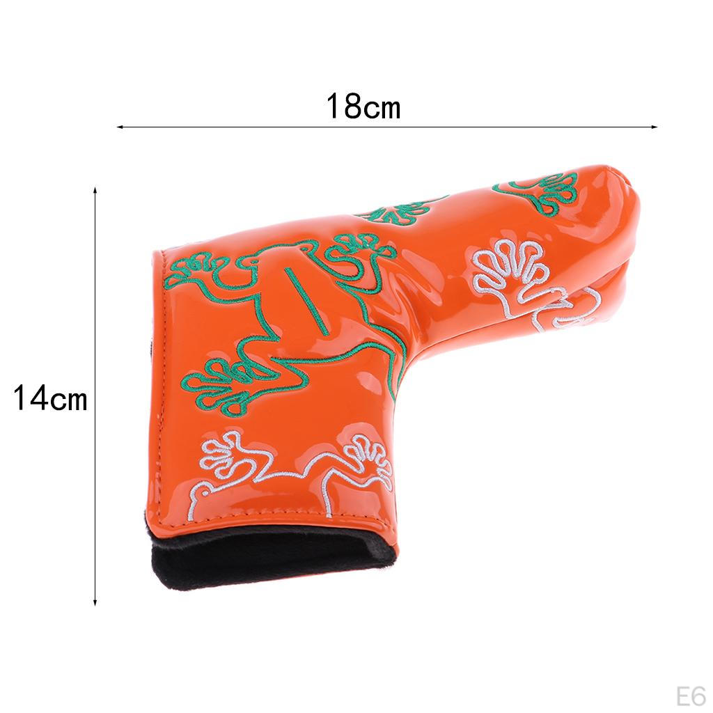 Wytrzymała pokrowiec na główkę kija golfowego Putter Drivers z wzorem do stylu Blade