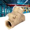 NPT 3 4in Thread Brass Check Valve Y Type One Way Check Valve 1.6Mpa for Water Gas