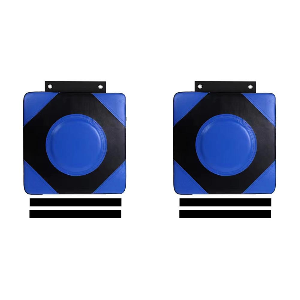 

Boxing Mats PU Leather Square Wall Target for Martial Arts Karate (Blue)