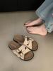 Slippers women's shoes wear new summer Mori retro versatile word beach cool slippers temperament