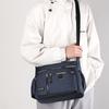 1Pc Large Capacity Men's Shoulder Bag Crossbody Bag Wear-resistant Waterproof Multi-pocket Shoulder Bag Business Bag Leisure Bag Waterproof