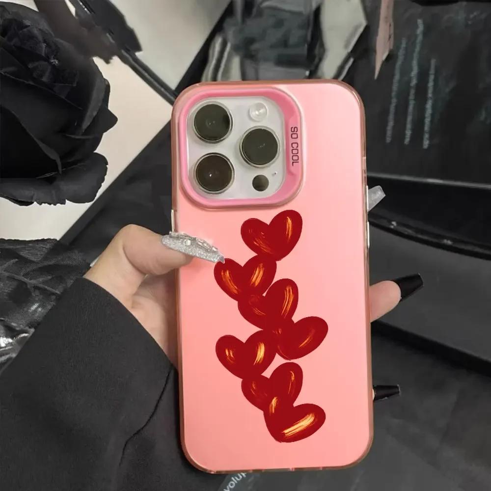 For iPhone 14 15 16 13 12 11 Pro Max Plus 7 8 SE 2020 2022 2023 XR X XS Max 16Pro Max Luxury Case Fashion Pattern Phone Cover