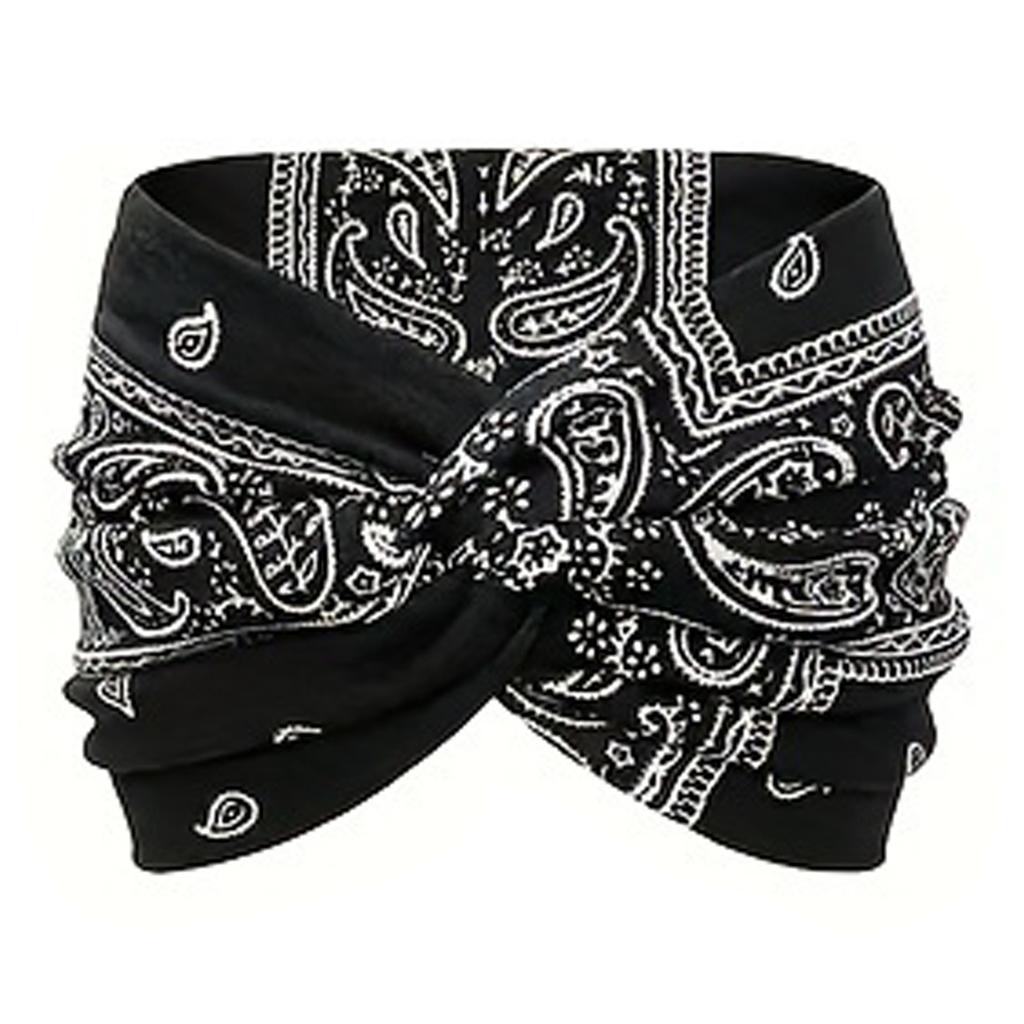 Twisted Wide Headbands For Women Extra Large Turban Workout Headband Fashion Yoga Hair Bands Boho Twisted Thick Hair Accessories