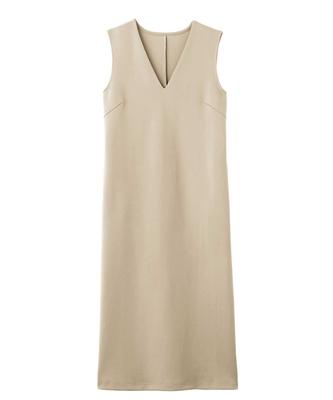 Gunze Advance Label Strickkleid aus Pappe ALY541 Grau, Größe L