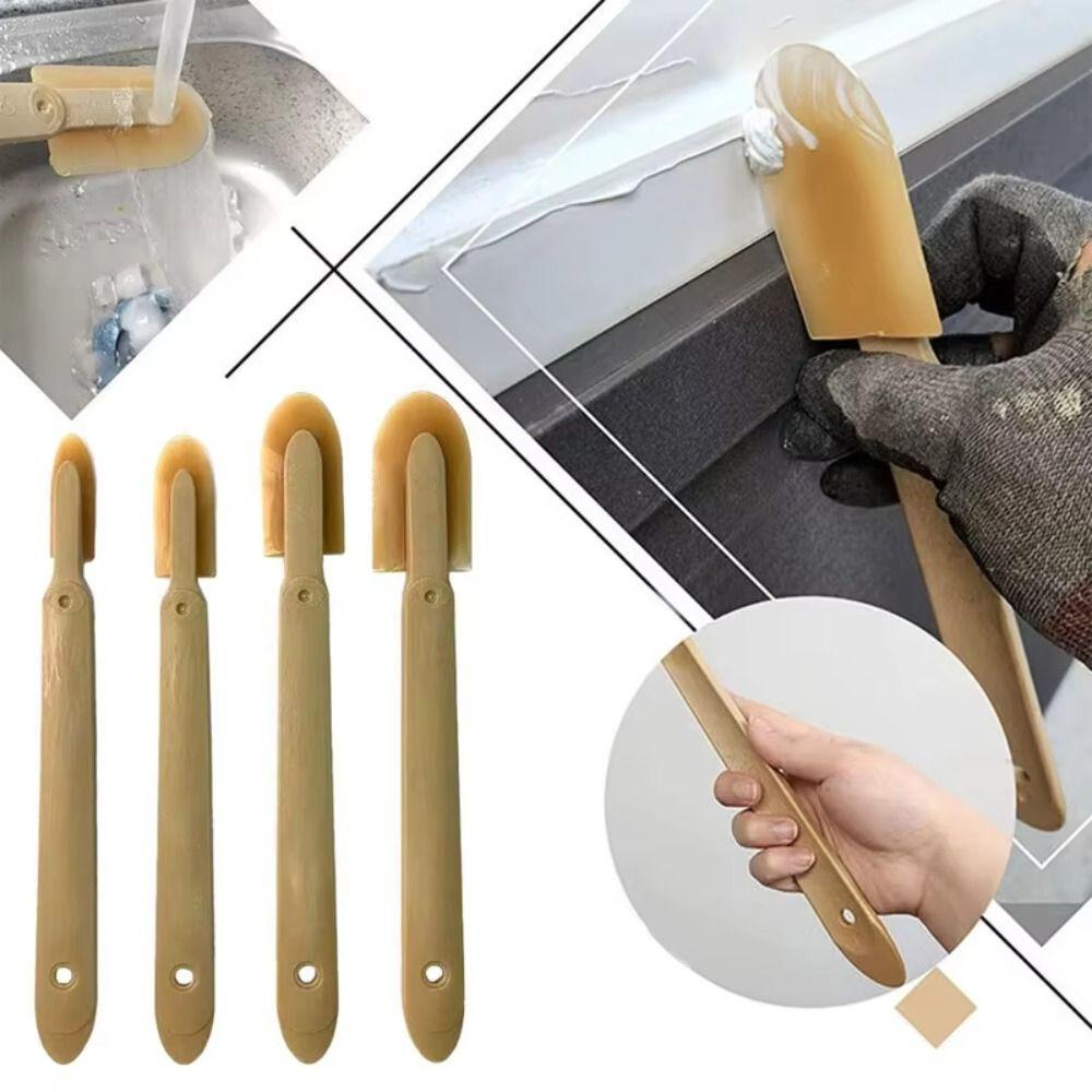 Convenient Extended Scraper Caulking Sealant Filling Tool Frames Seal Edge Trimming Tool  Window