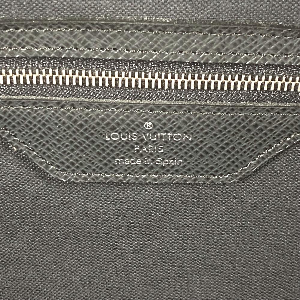 Louis Vuitton M31152 Taiga Stanislav travel bag Duffle Bag Leather Ardoise Black