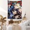 Anime Seraph of The End Printed Large Wall Tapestry Hanging Tarot Hippie Wall Rugs Dorm Home Decor
