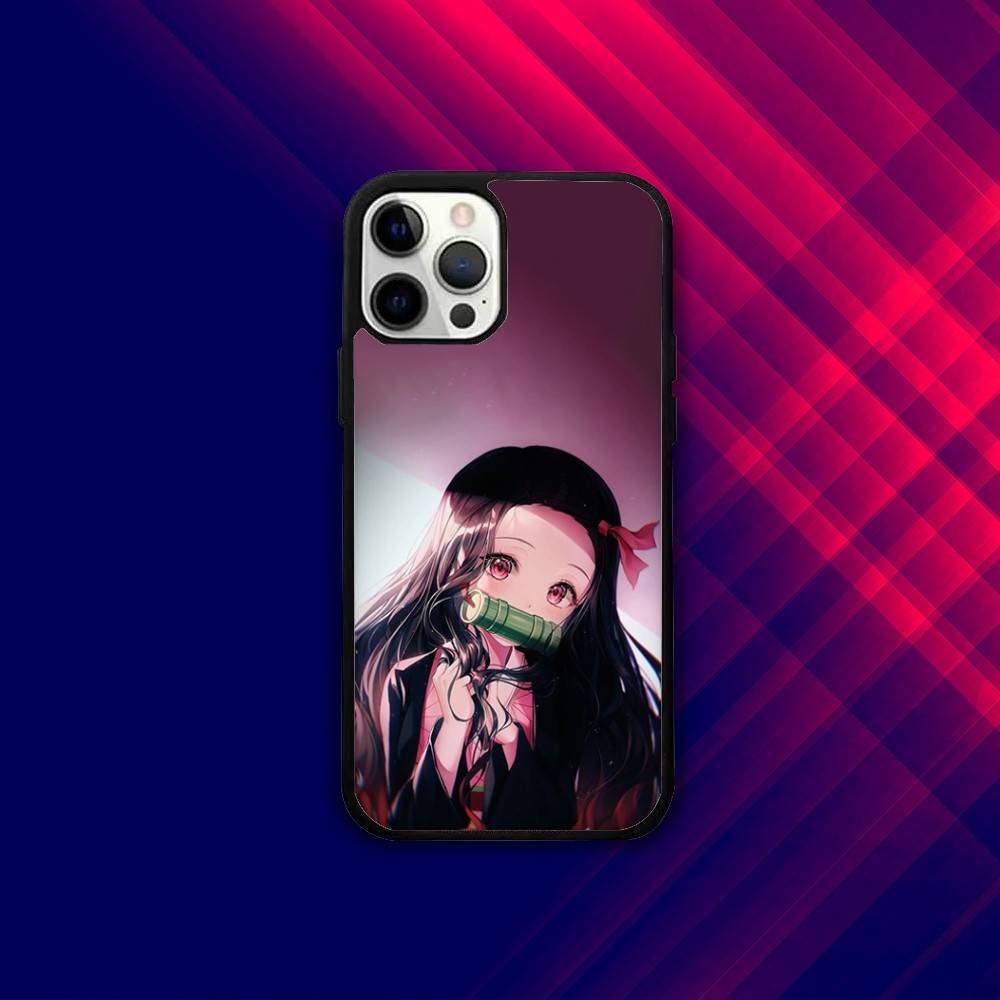 D-Demon N-Nezuko Slayer Phone Case For iPhone 16e,16,15,14,13,12,11,Plus,Pro,Max,Mini Magsafe Magnetic Wireless Charging