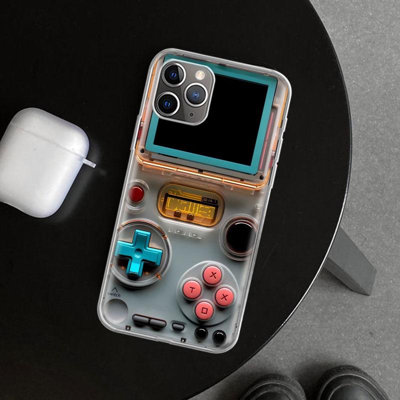 Games Console Fashion Boy Phone Case Cover for iPhone 11 12 13 Mini 14 15 Plus 16 Pro Max 17 Air 7 8 + SE Art Customized Fundas