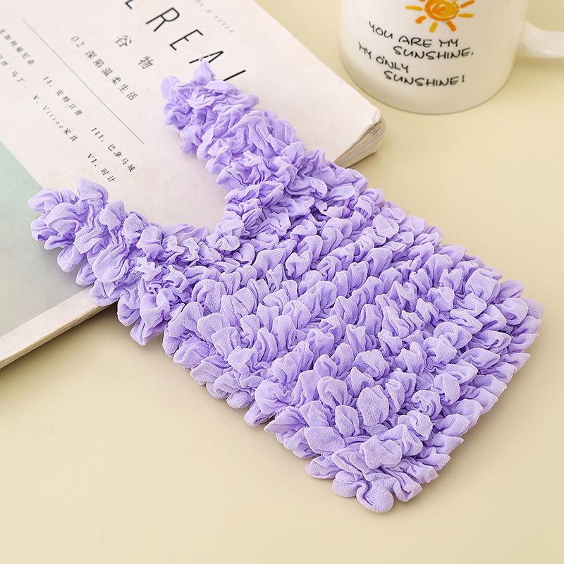 Eco-Friendly Expandable Pleated Tote: Versatile, Large Capacity & Elastic Design