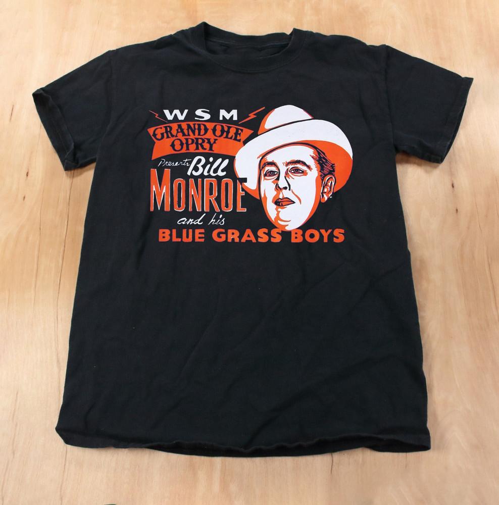 Bill Monroe From Lake to Brown County Short T-Shirt Men Women Cotton Tee AL520 Unisex T-Shirt M
