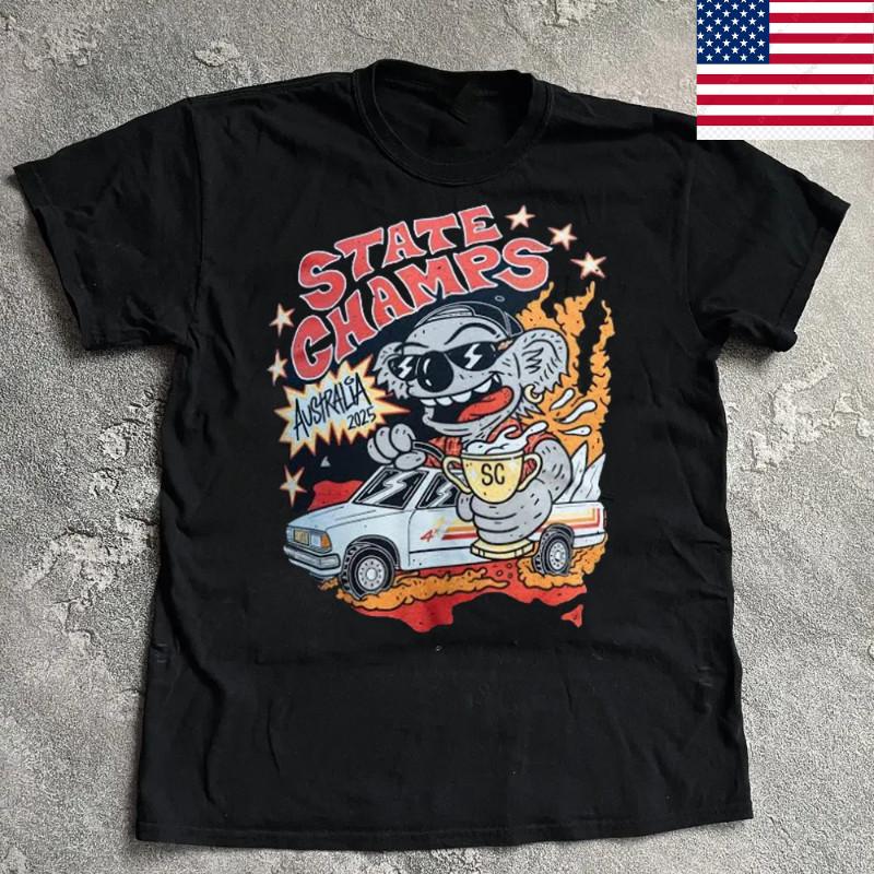 STATE CHAMPS BAND Australian Shirt Unisex Concert S to 5XL CM246 Unisex T-Shirt XXXXL