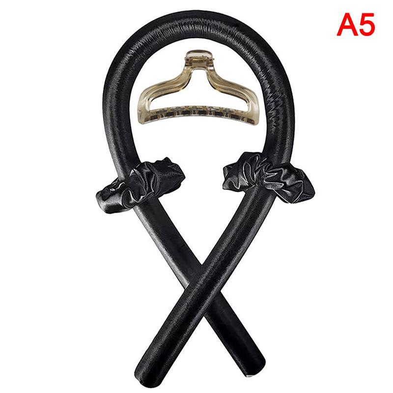 Heatless Curling Rod Headband No Heat Hair Curlers Ribbon Hair Rollers