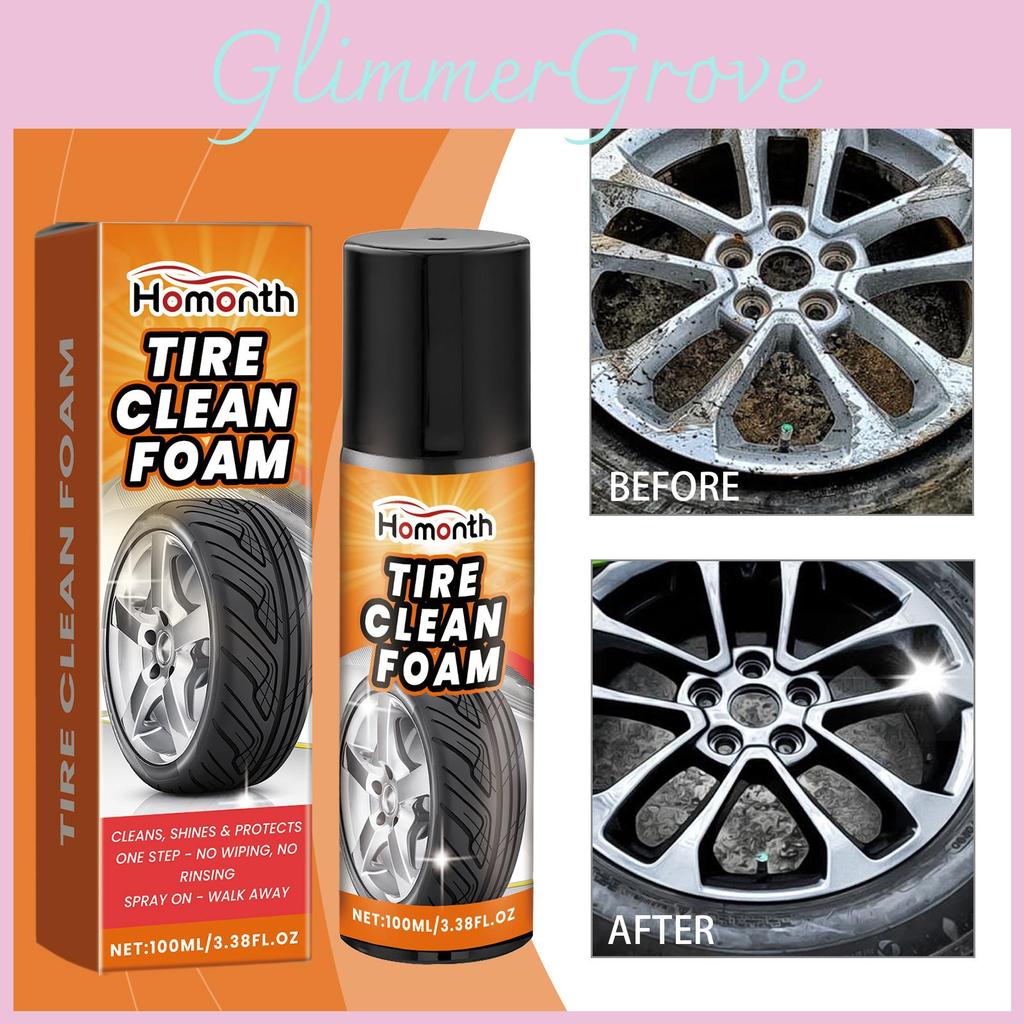 Homonth Effective Wheel Rim Cleaner For Car Wheels And Tires With Powerful Cleaning Formula