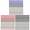 12pcs Gel Ink Pen 0.5mm Large Capacity Refill Sign Pen Student Stationery Office Supplies