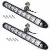 Car Daytime Running Light Accessories Auto 1 Pair 9-LED White 320-400LM