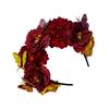 Elegant Flower Hairband Bohemian Style Realistic Butterfly Headband for Girls Halloween Trendy Model Show Headband