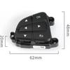 1 Pair 0999050600 Car Multi-Function Steering Wheel Switch Buttons Phone Control Key Compatible with Benz GLS GLE W117 W166 W292 W156 W246