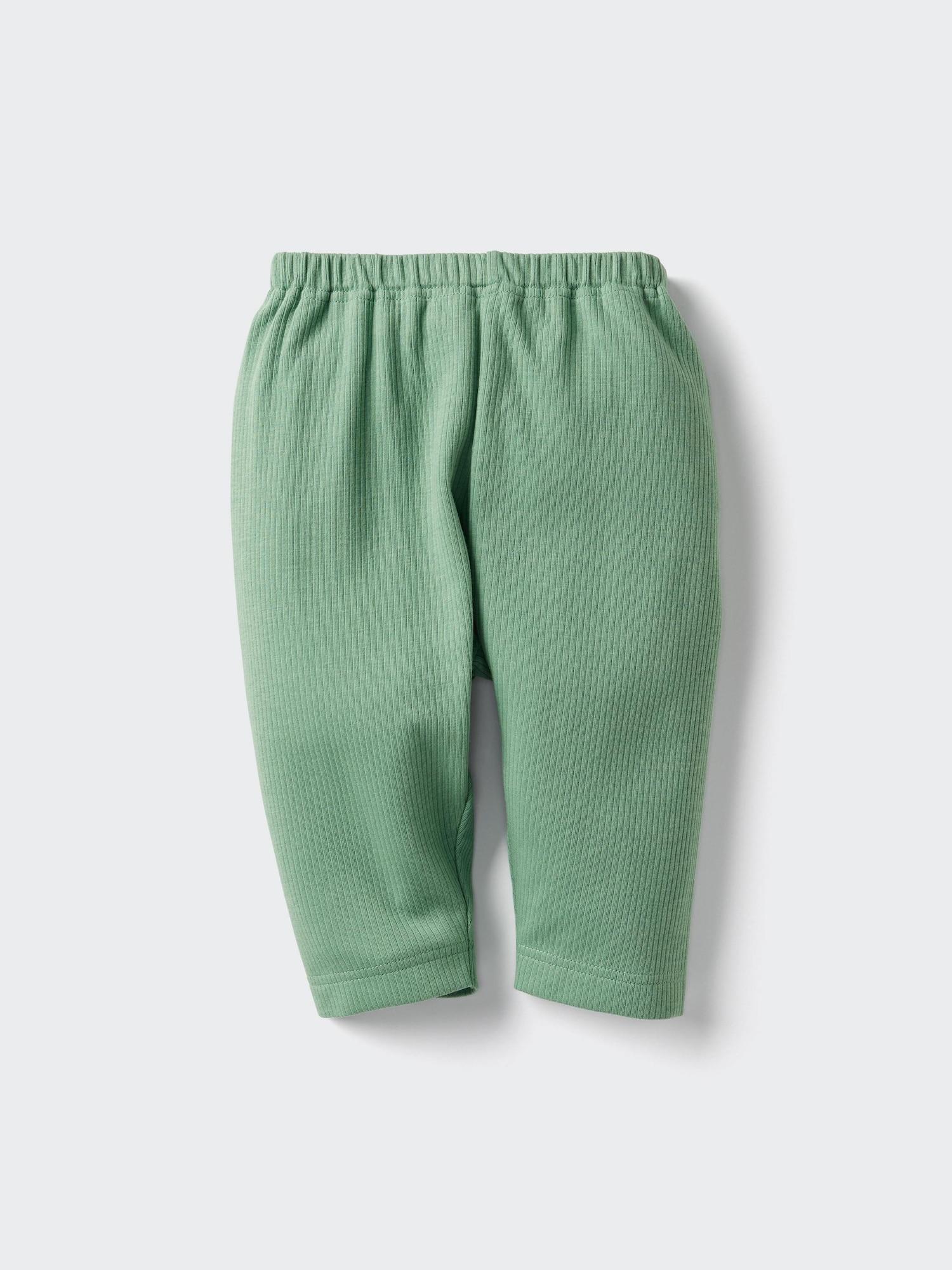 

Uniqlo Japan Air Rhythm Relaxed Fit Leggings 3 4 Length 53 GREEN/120