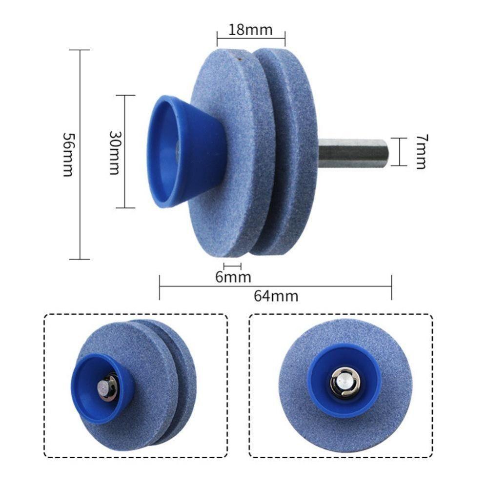 Universal Wheel Stone Sharpener Drill High Hardness Grindstones  for Any Power Hand Dril