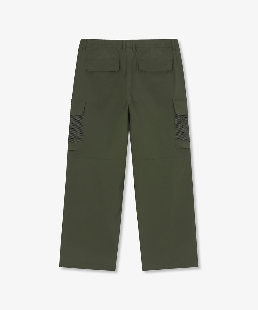 SUPRA Mesh Pocket Cargo Wide Pants (Khaki)