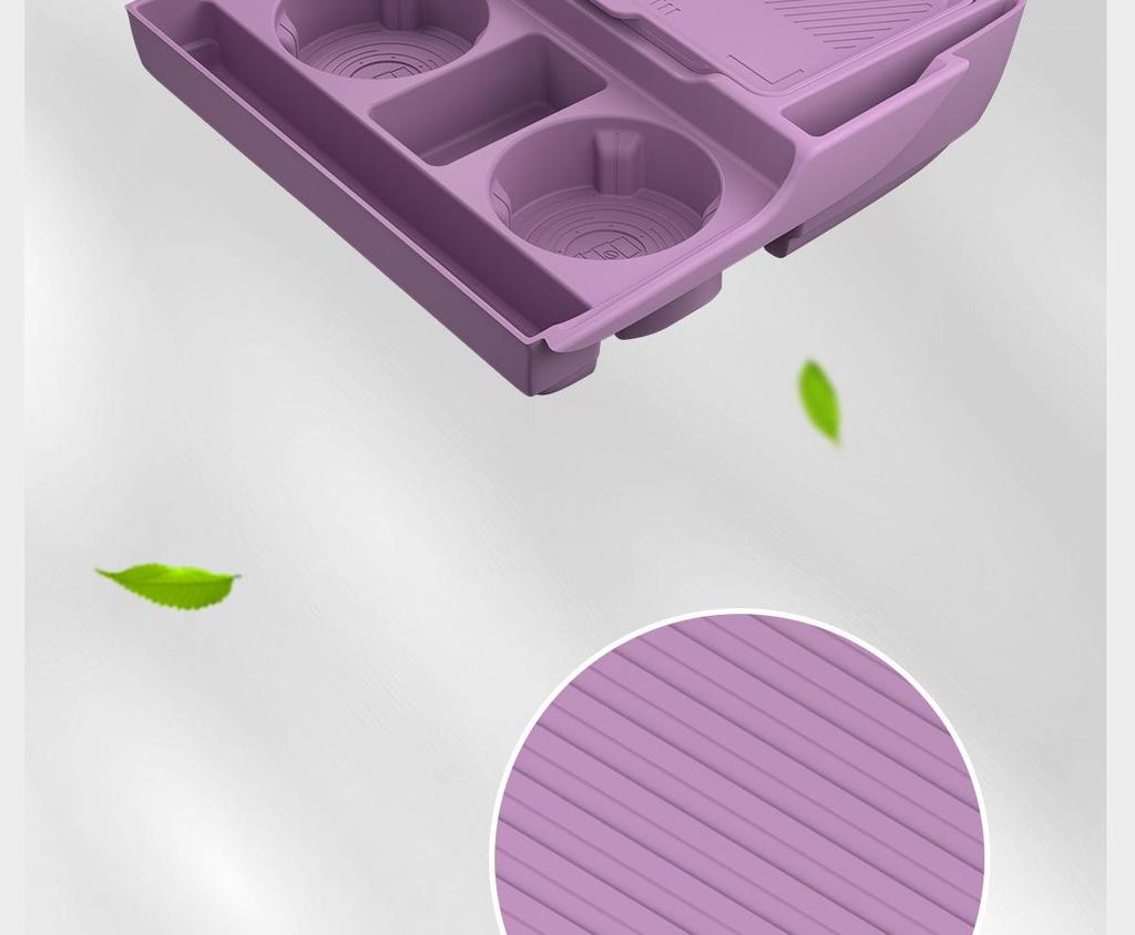 Silicone Non-slip Storage Box for XPeng P7 Console Organizer