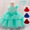 Europeisk & Amerikansk Blomsterflicka Prinsessklänning - Puffig Kjol Aftonklänning för Småbarn