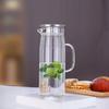 Glass Jug For Coffee, Tea, Hot, Heat-Resistant, Juice, Cold Water 1.2L