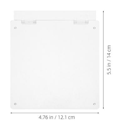 Sturdy Central Air Conditioning Thermostat Protective Cover Panel Protector Wall Socket Accessories Electrical Supplies