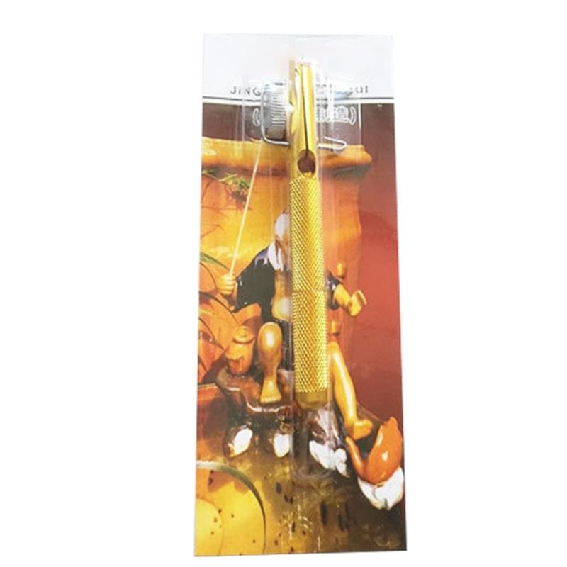 Durability Metal Fishing Line Knotter Knots Pullers Fishing Knots Tying Tool for Outdoor Angling Enthusiasts