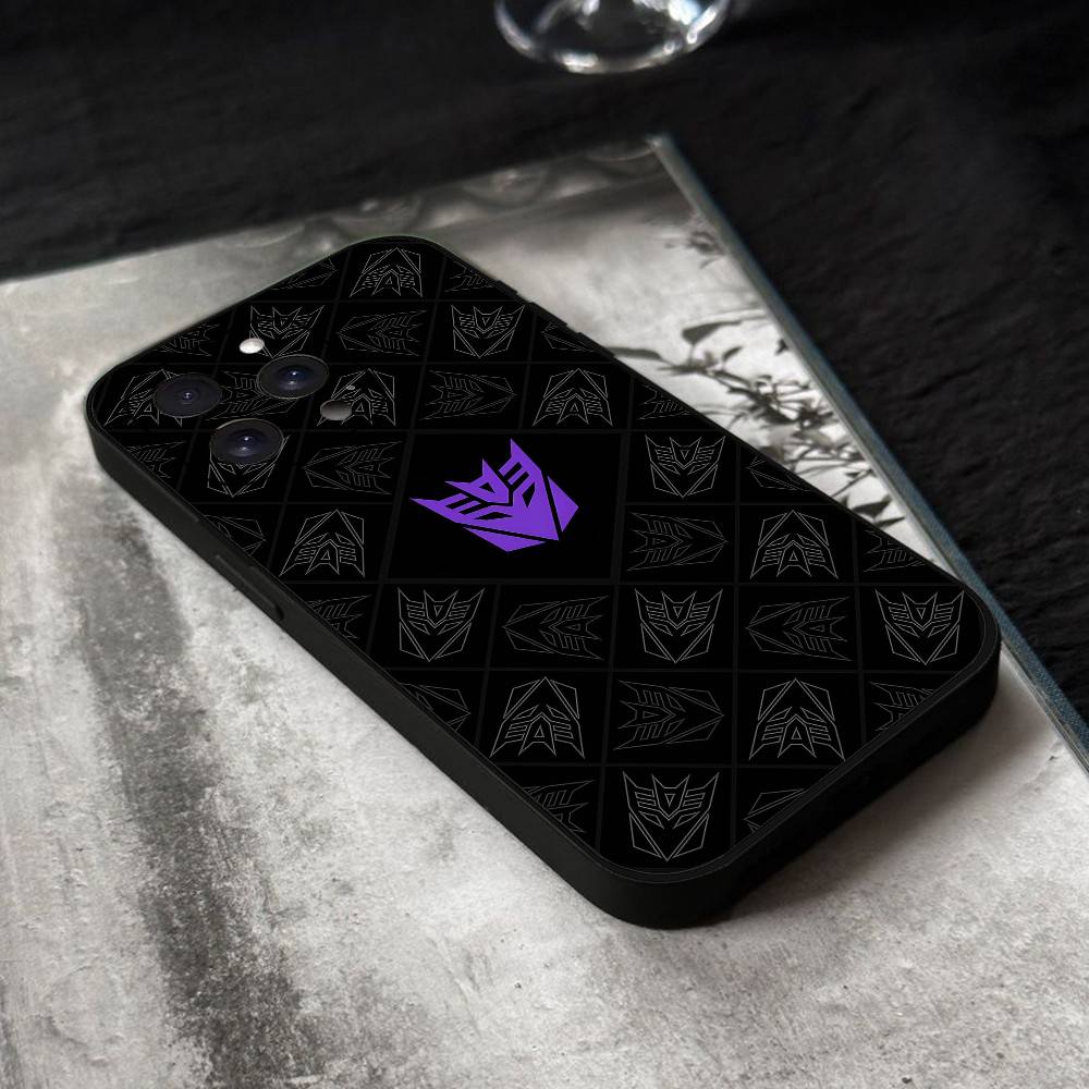Cool T-Transformers Decepticon Movie Phone Case For IPhone 17 16 15 14 13 12 11 PRO MAX PLUS Mini Soft TPU Skin Cover Gift
