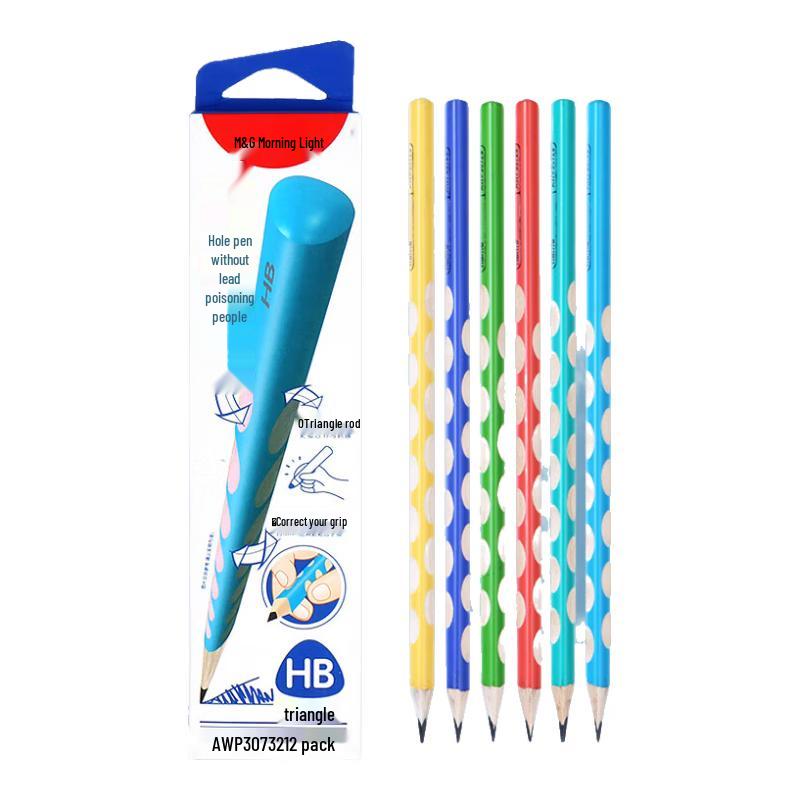 M&G Ergonomic Triangular Colored Pencils