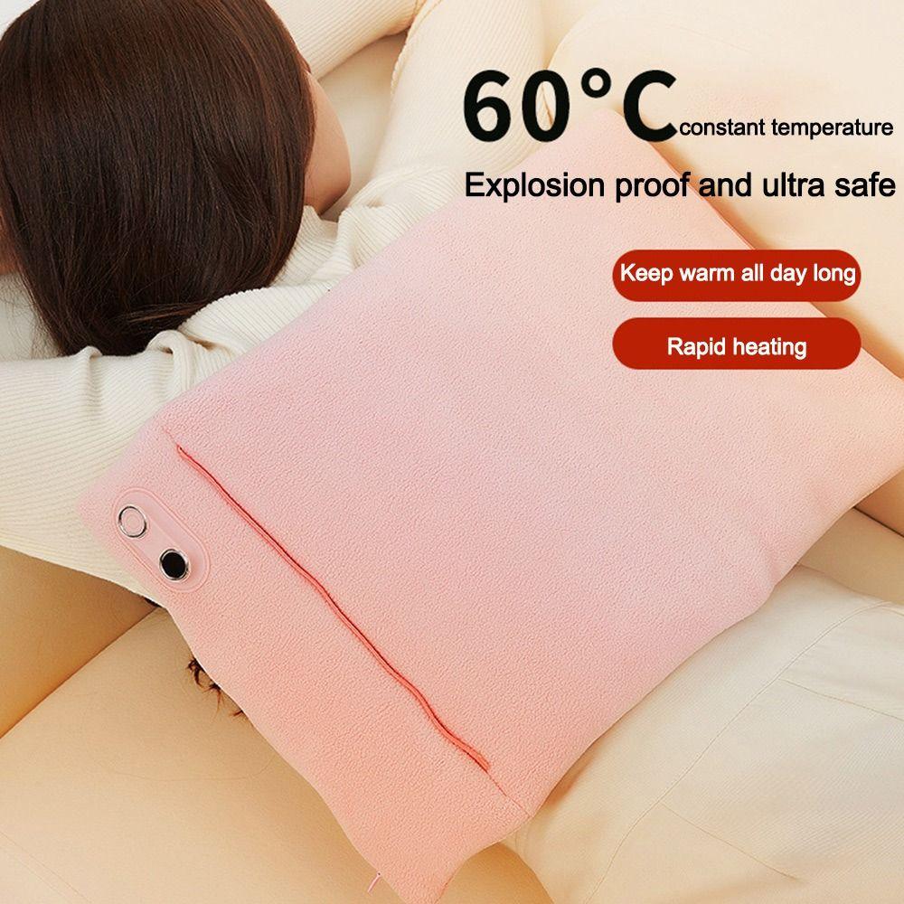 Explosion-proof Electric Hot Water Bottle Digital Display Winter Heating Pad  for Home&Travel