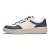 Li Ning Xingchu 2.0 V2 Versátil Casual Confortável Sola Grossa Aumento de Altura Antiderrapante Resistente ao Desgaste Sapatos de Skate Masculino Tênis Branco Azul AGCU107-1