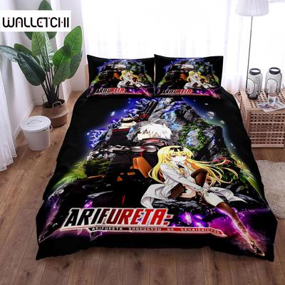 Hajime X Yue Arifureta Duvet Cover Set King Queen Double Full Twin Single Size Bed Linen Set