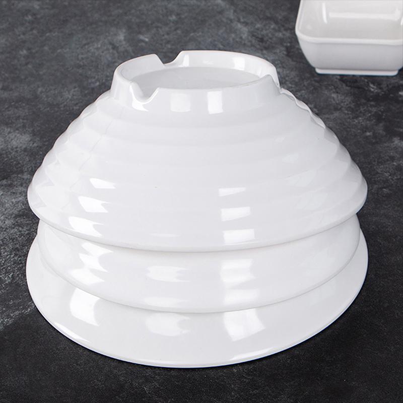 Plastic Tableware Restaurant Commercial Ramen Salad Bowl Thickened Not Easily Broken Soup Bowls Melamine Noodle Bowl Household