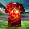 2025 Klassisches Kinder-Sport-T-Shirt, Yamal 3D-Druck für Sportler, Geeignet für Jungen, Gedenkausgabe T-Shirt