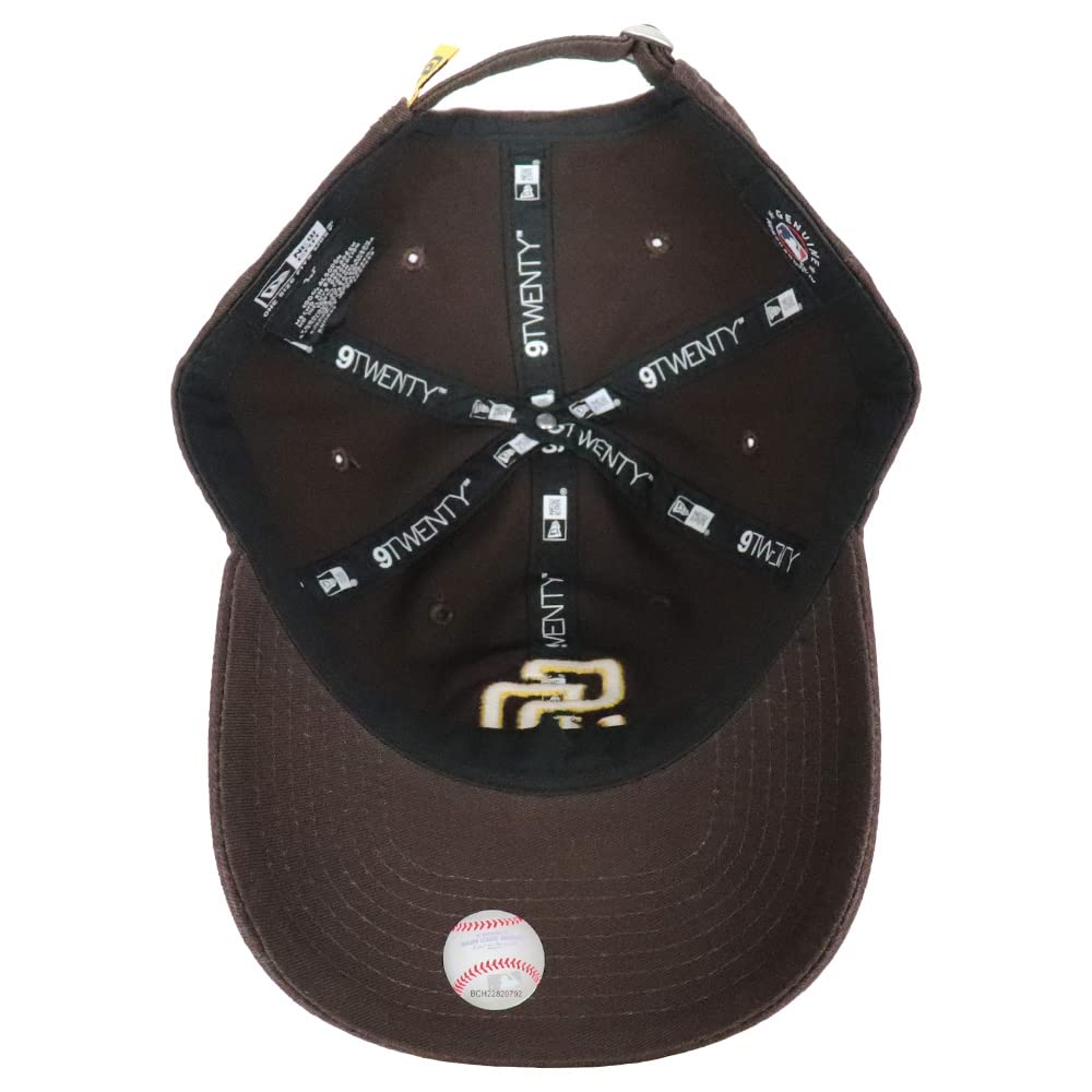 [New Era] Cap NewEra 9TWENTY CAP MLB Logo Major League Low Cap Men's Women's Hat San Diego Padres Brown 60235242 [Item]