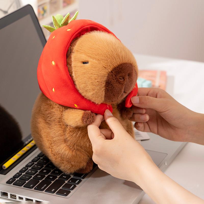 Adorable Capybara Plush Toy & Ornament Cushion