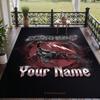 Custom Text Printed Rug Scorpions Non Slip Floor Carpet For Home Room Decor