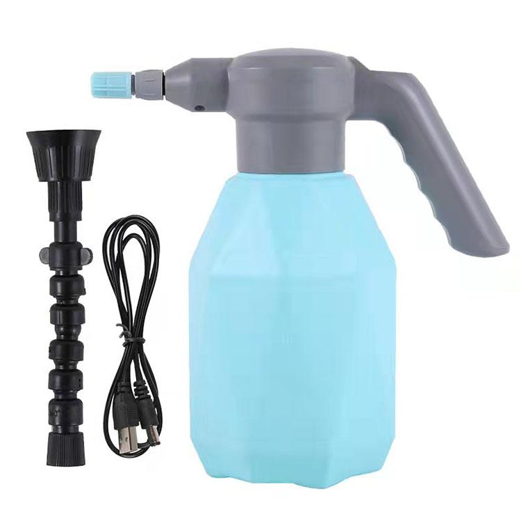 2L Garden Sprayer Tool  Automatic Electric Plant Watering Can Bottle Garden Sprayer Bottle USB Garden Watering Can Machine синий