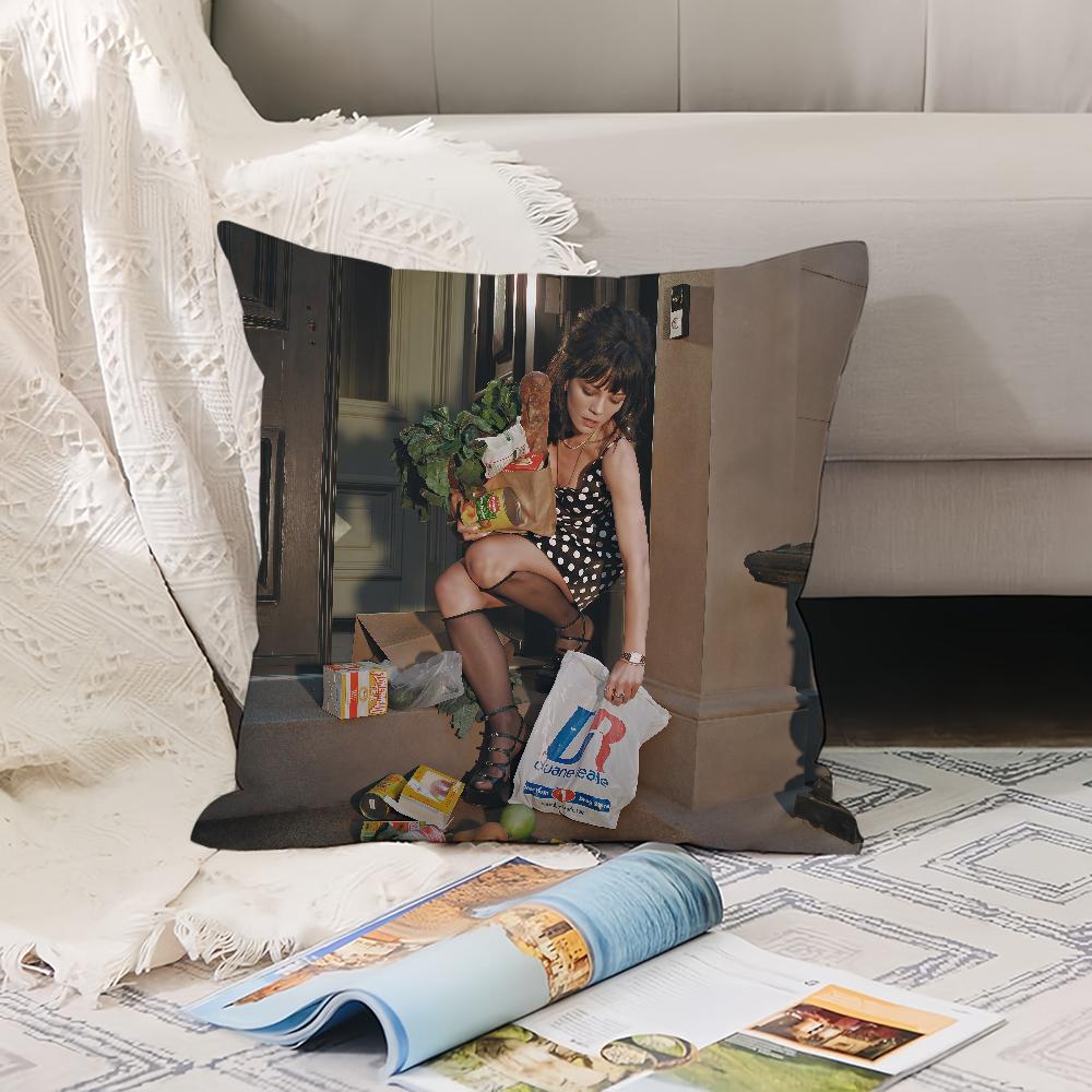 Singer Lily Allen West End Girl Pillow Case Office Cushions Suitable For Sofa Car Bedroom Decorative Cushion Cover