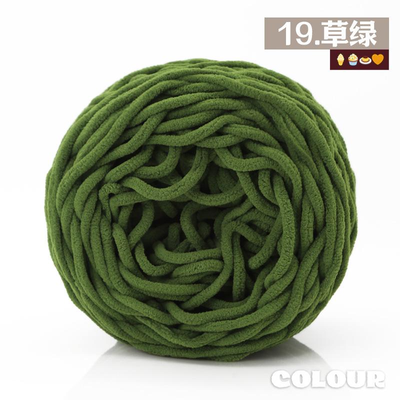 Round Strand Hollow Cotton Thread 2Mm Medium Coarse Cotton And Linen Hand-Woven Diy Crocheted Hat Thread Bag Material Hollow Yarn