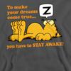Garfield Unisex Adult Stay Awake Sweatshirt