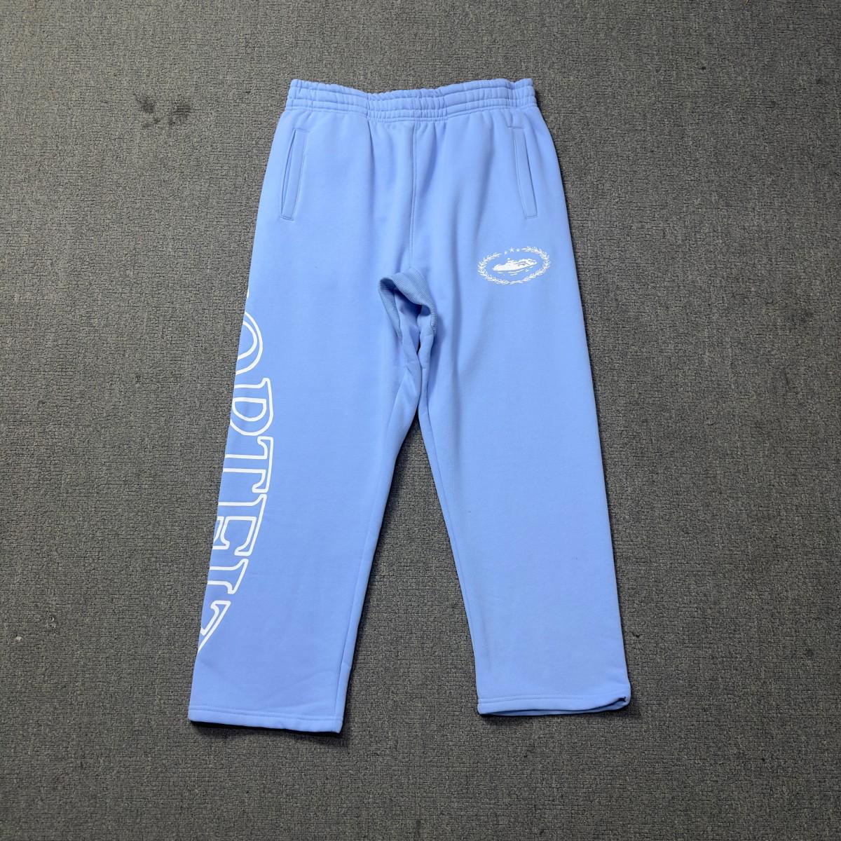 

Мужской комплект Corteiz Alcatraz Retro High Street: свободный кардиган-худи и повседневные брюки M