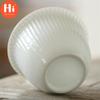 Hi Modern Jade Clay Shadow Green Kung Fu Gaiwan Ceramic Tea Bowl with Cover White Porcelain Office Teacup Drinkware