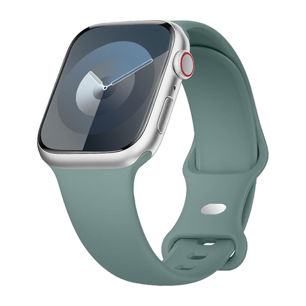 Band for apple watch strap 44mm 40mm 45mm 49mm 41mm 42mm silicone correas bracelet iwatch series 6 7 8 9 ultra 2 se 3 10 11 46mm