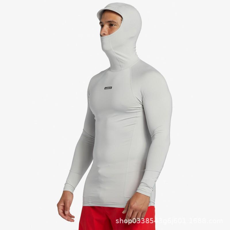 QuickSilver Long Sleeve Hooded Rash Guard
