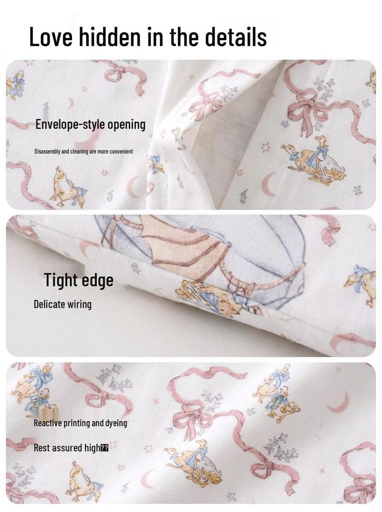 He'erte Adjustable Baby Silicone Pillow - Universal All-Season Children's Pillow with Three Thickness Options