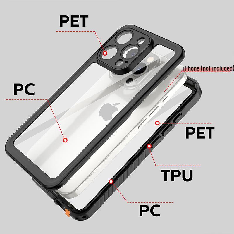 iPhone 16 Pro Max Waterproof & Shockproof Red Pepper Case